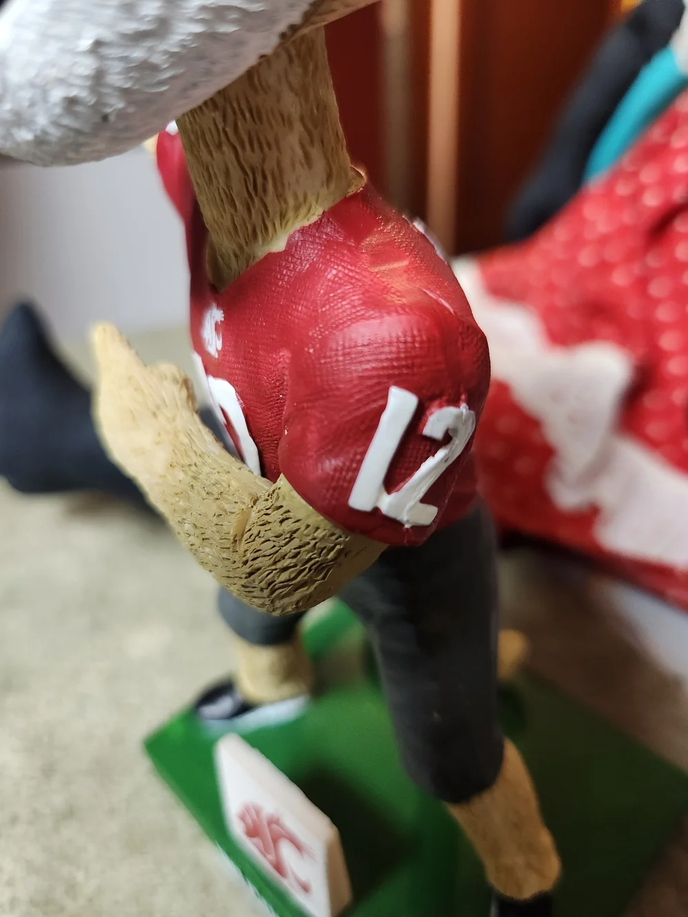 WSU Butch. T Cougar Mascot Bobblehead